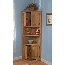 Pine Corner Cupboard