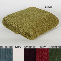 Biederlack Luxury Chenille Bed Blanket