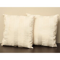Kensington Ivory Decorative Pillows (Set of 2)