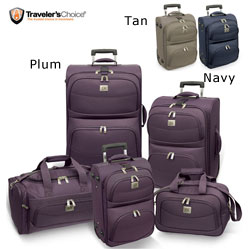 Traveler's Choice Edinburg 5-piece Luggage Set