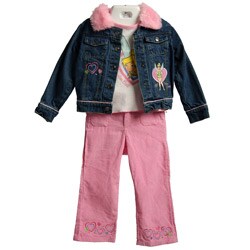 Disney's Tinkerbell Toddler Girl's 3-piece Set