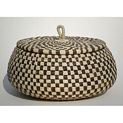 Maya Checker-Board Basket (Belize)