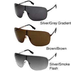 Hugo Boss 0005 Men's Metal Shield Sunglasses