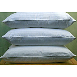 Charleston Bay Cotton Bed Pillows (Set of 3)