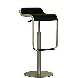 Rafe Adjustable Curved Barstool (Set of 2)