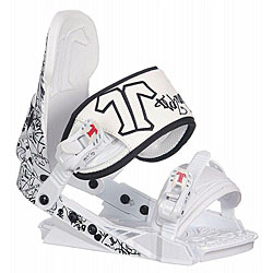 Technine T Nine White Snowboard Bindings