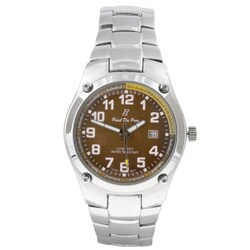 Paul Du Pree 'Easy Read' Men's Casual Watch