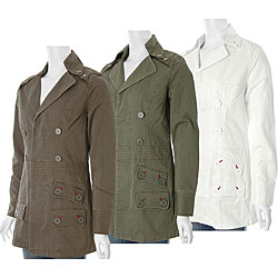 Girl Talk Junior's Military-style Jacket