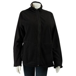 Komitor Women's Plus Size Reversible Microfleece Jacket