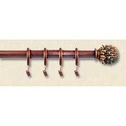 Acorn 28 to 48-inch Adjustable Curtain Rod Set