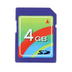 Veritech SD-VT4GBHC 4GB SD Card SDHC