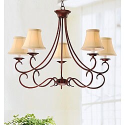 Iron 5-light Chandelier