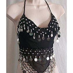 Belly Dancing Coin Halter Top Costume (Indonesia)