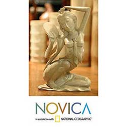 'Balinese Woman II' Statuette (Indonesia)