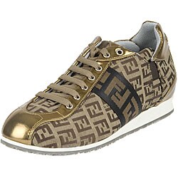 Fendi Zucchino Canvas Sneakers