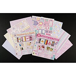 Girl Finished In A Flash 12x12-inch Scrapbooking Set