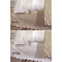 Antique Matlasse Bedskirt