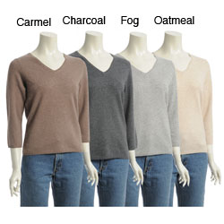Lusso Women's Pullover Cashmere Sweater