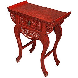 Antique-style Hand-lacquered End/ Console Table