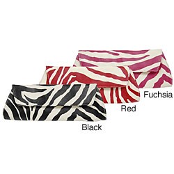Je Veux Zebra Print Fashion Clutch