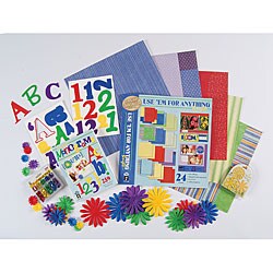 Bright Collection 12x12-inch Scrapbooking Set