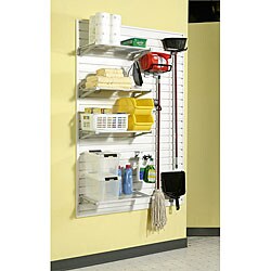 Flow Wall 24-square-foot White Deluxe Shelf Starter Set