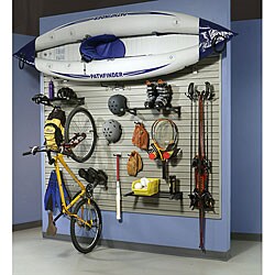 Flow Wall 48-square-foot Silver Shelf Starter Set