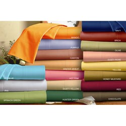 210 Thread Count Bright Sheet Set
