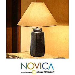 Ceramic 'Obelisk Light' Lamp (Mexico)
