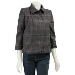 FINAL SALE Identify Women's Charcoal 3/4-sleeve Jacket