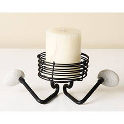 Hand-wired Clumsy Girl Candle Holder