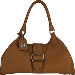 Fendi Medium Selleria Hobo Leather Handbag