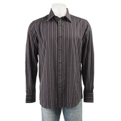 Joseph's Cloak Men's Striped Long-sleeve Shirt