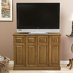 Purcell Antique Oak TV Console