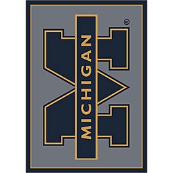 University of Michigan Logo Rug (5'4 x 7'8)