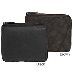 Boston Traveler Bi-fold Zipper Wallet