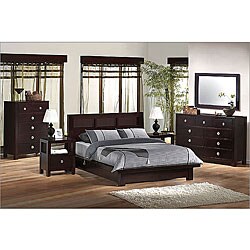 Contemporary Niche 5-piece Queen Platform Bed Set