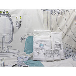 Soap Opera 7-piece Bath Linens Set