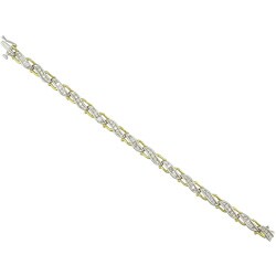 10k Yellow Gold 2ct TDW Diamond Bracelet (H-I, I2-I3)
