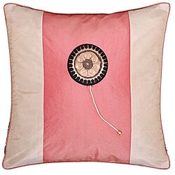 Pink/ Peach Decorative Cushion Cover.