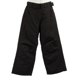 Gotcha Girl's Faille Black Snow Pants
