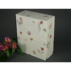 All Natural Simplicity Floral Large Adult Urn
