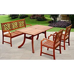 Atlantic 4-piece Dining Set