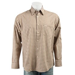 FINAL SALE Alex Cannon Men's Herringbone Check Shirt