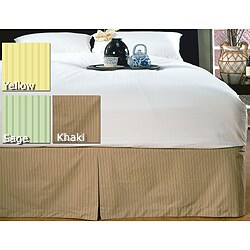Solid Stripe Bedskirt