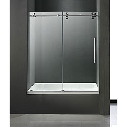 Vigo Totaly Frameless Bathtub Sliding Doors