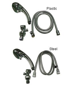 Lisboa Chrome Adjustable Handheld Showerhead