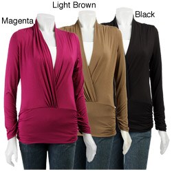 Tammy Mars Women's Long-sleeve Wrap Shirt