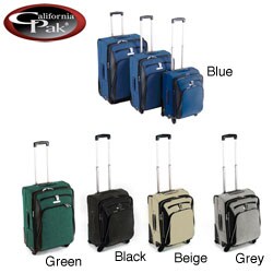 CalPak Holiday 3-piece Spinner Expandable Luggage Set