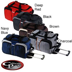 CalPak Ethernet 21-inch Deluxe Carry On Rolling Duffel Bag